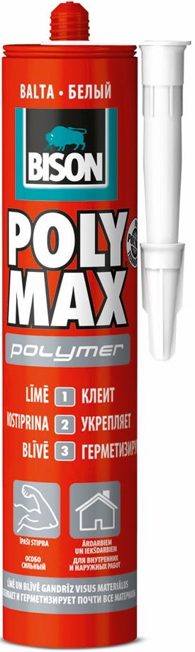 Клеевой герметик, ms-полимер, Bison Poly Max